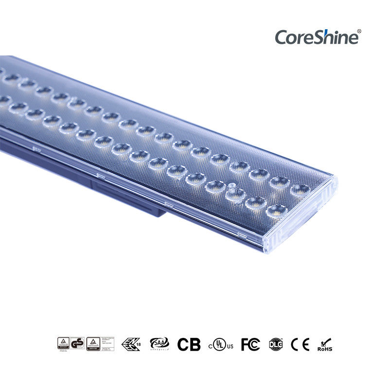 Black 1500m 30watt LED Linear Track Light With DIP Switch Driver
